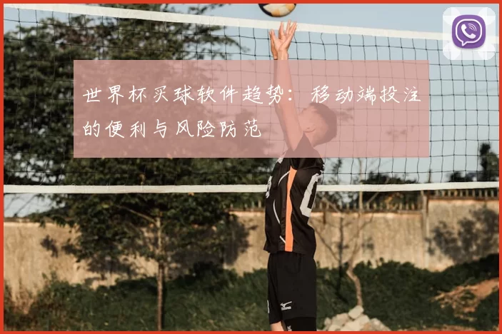 世界杯买球软件趋势：移动端投注的便利与风险防范