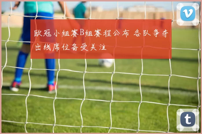欧冠小组赛B组赛程公布 各队争夺出线席位备受关注