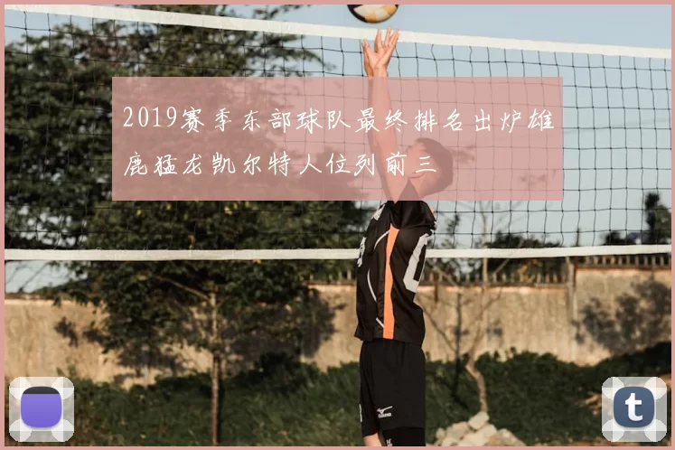 2019赛季东部球队最终排名出炉雄鹿猛龙凯尔特人位列前三