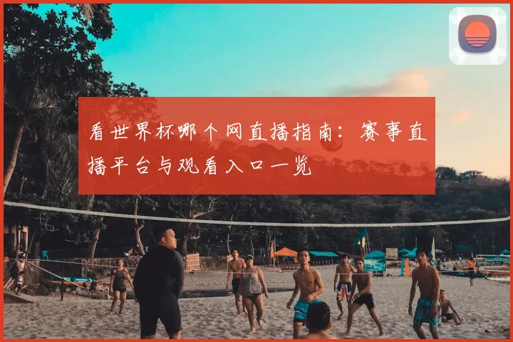 看世界杯哪个网直播指南:赛事直播平台与观看入口一览