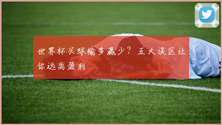 世界杯买球输多赢少？五大误区让你远离盈利